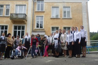 хорова молодь Львова у Бориславі на 625 років