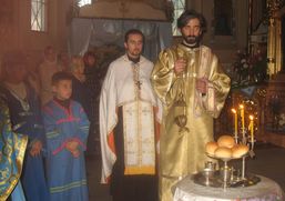 Healing prayer in Boryslav with orphans from Carpathian Rehabilitaion center