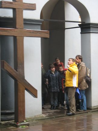 ancient Uspenska tower hosts pupils from Boryslav school-orphanage